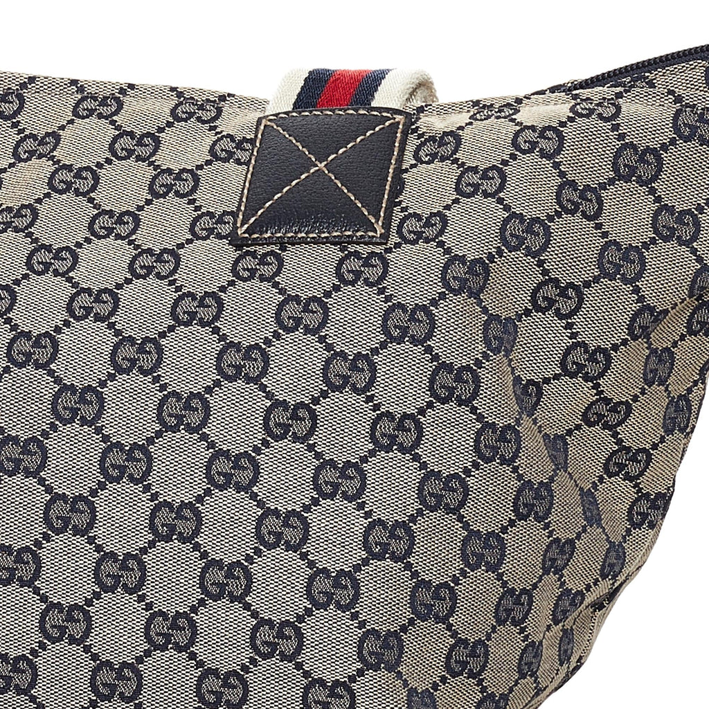 Gucci Gucci Canvas Web Shoulder Bag (SHG-33762)