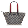 Gucci Gucci Canvas Web Shoulder Bag (SHG-33762)