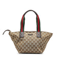 Gucci GG Canvas Web Shoulder Bag (SHG-kONkVx)