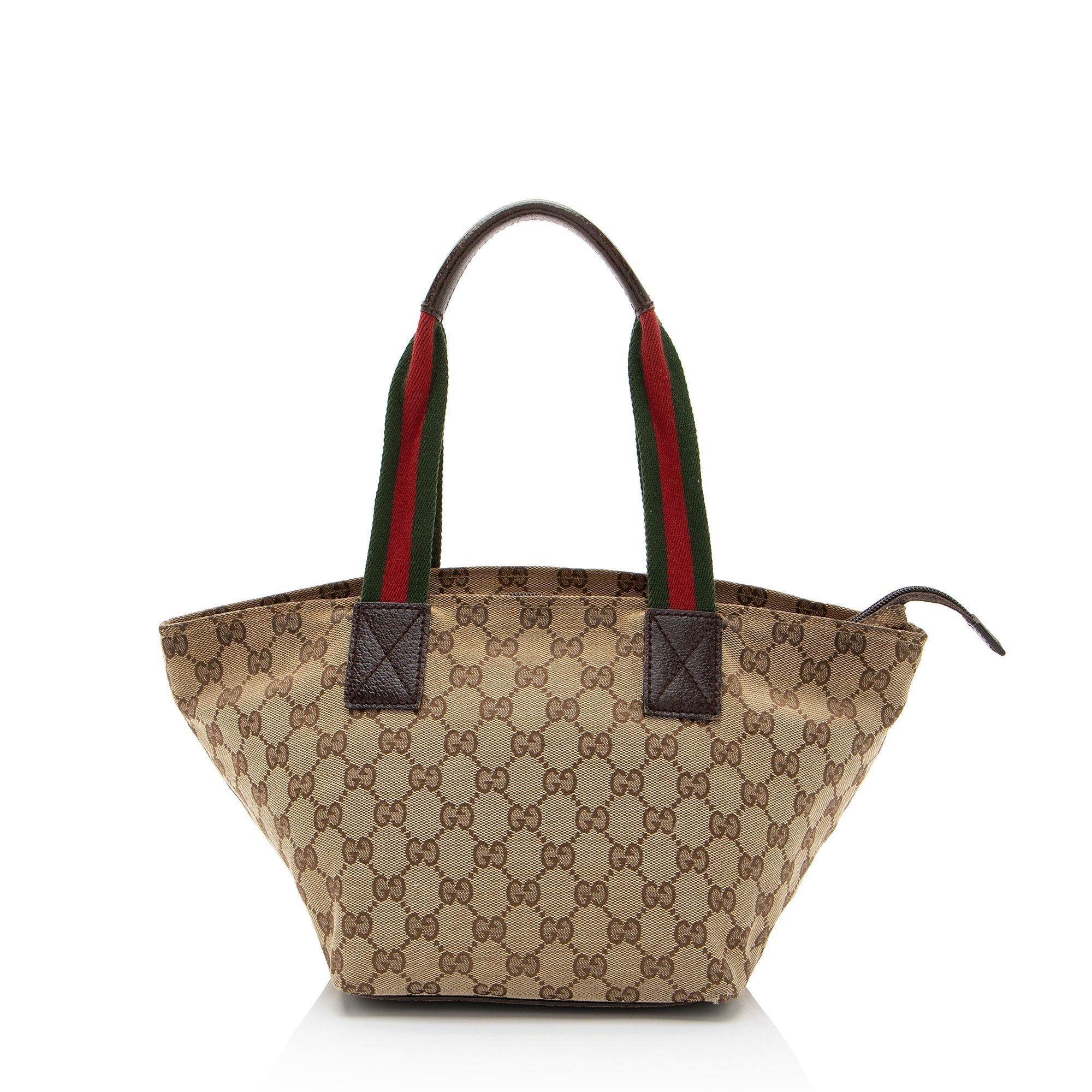 Gucci GG Canvas Web Small Tote