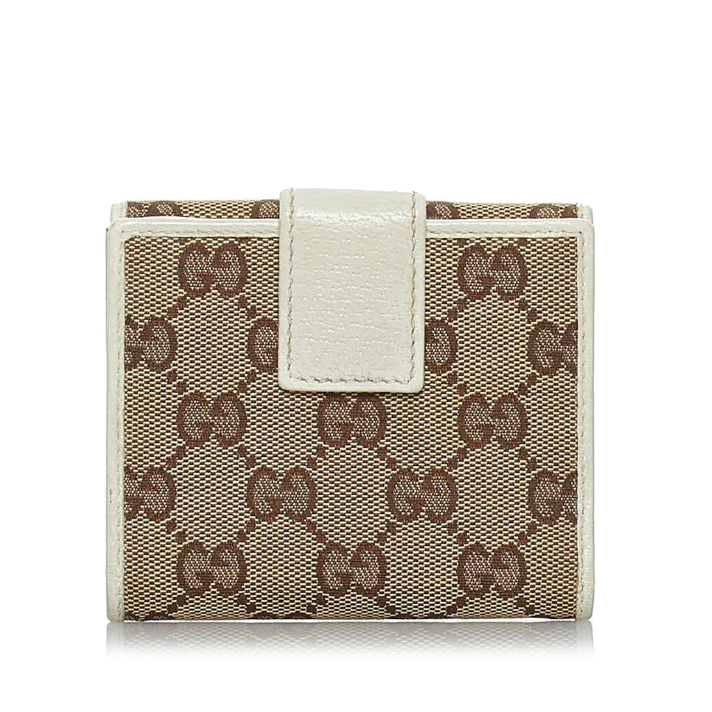 Gucci Gucci Canvas Web Small Wallet (SHG-33778)