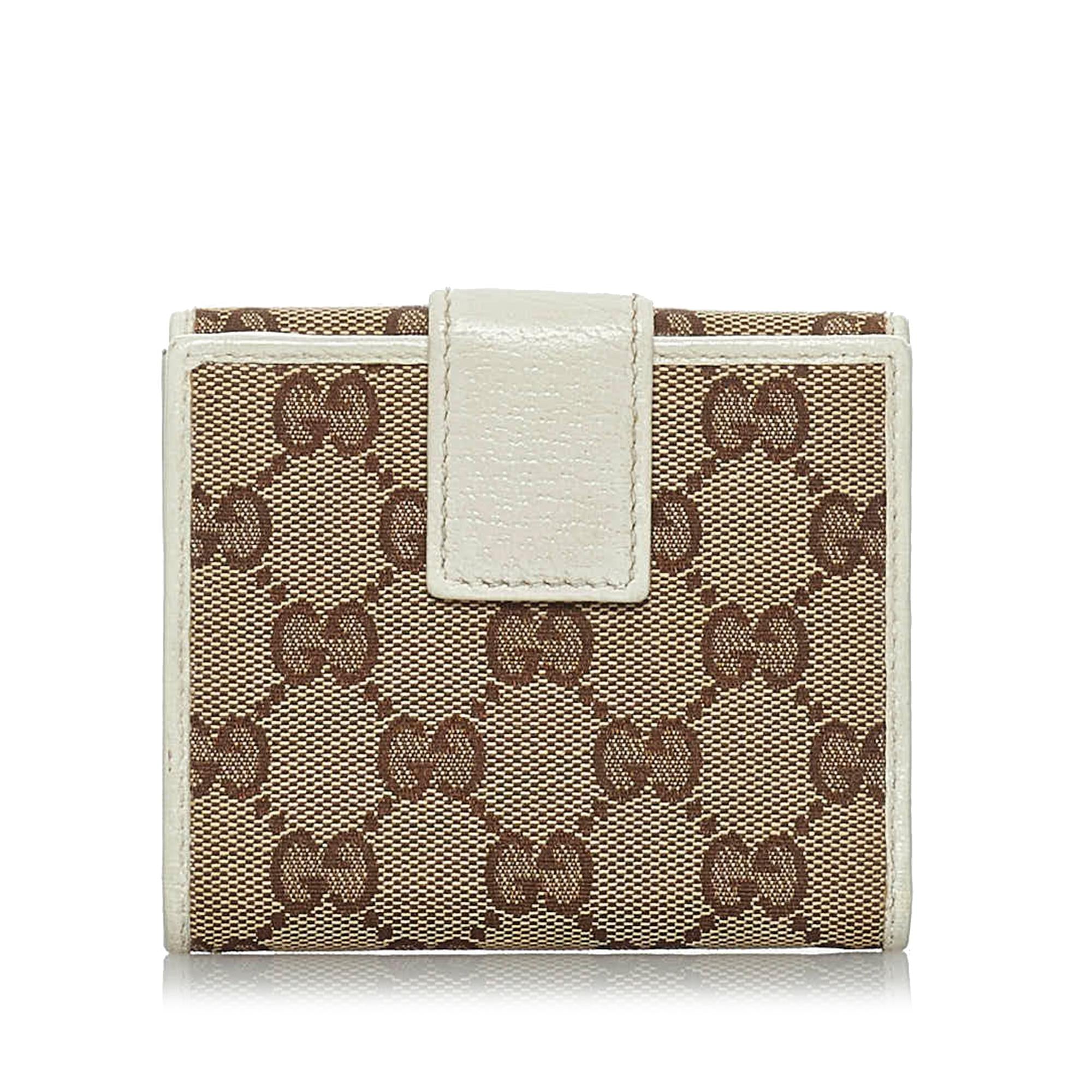 Gucci Gucci Canvas Web Small Wallet (SHG-33778)