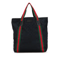 Gucci GG Canvas Web Tote (SHG-FT3n4A)