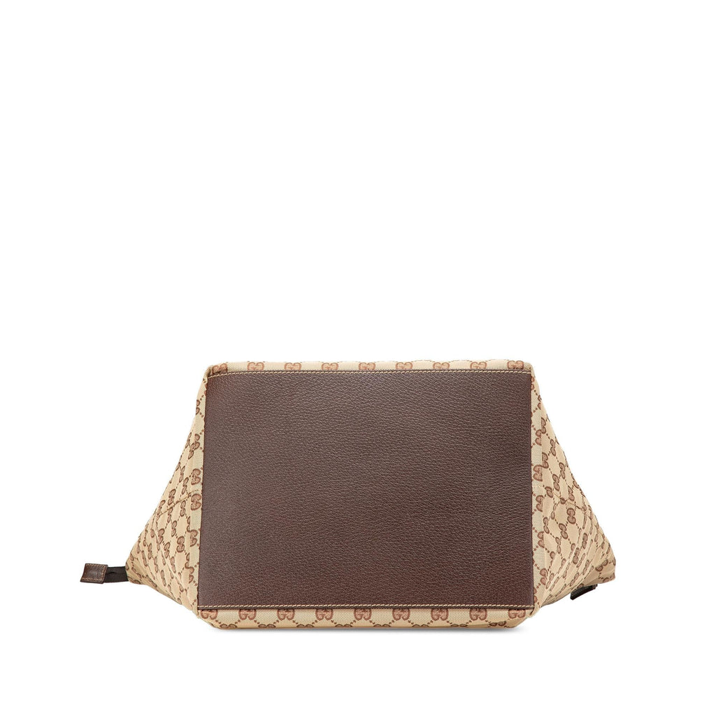 Gucci GG Canvas Web Tote