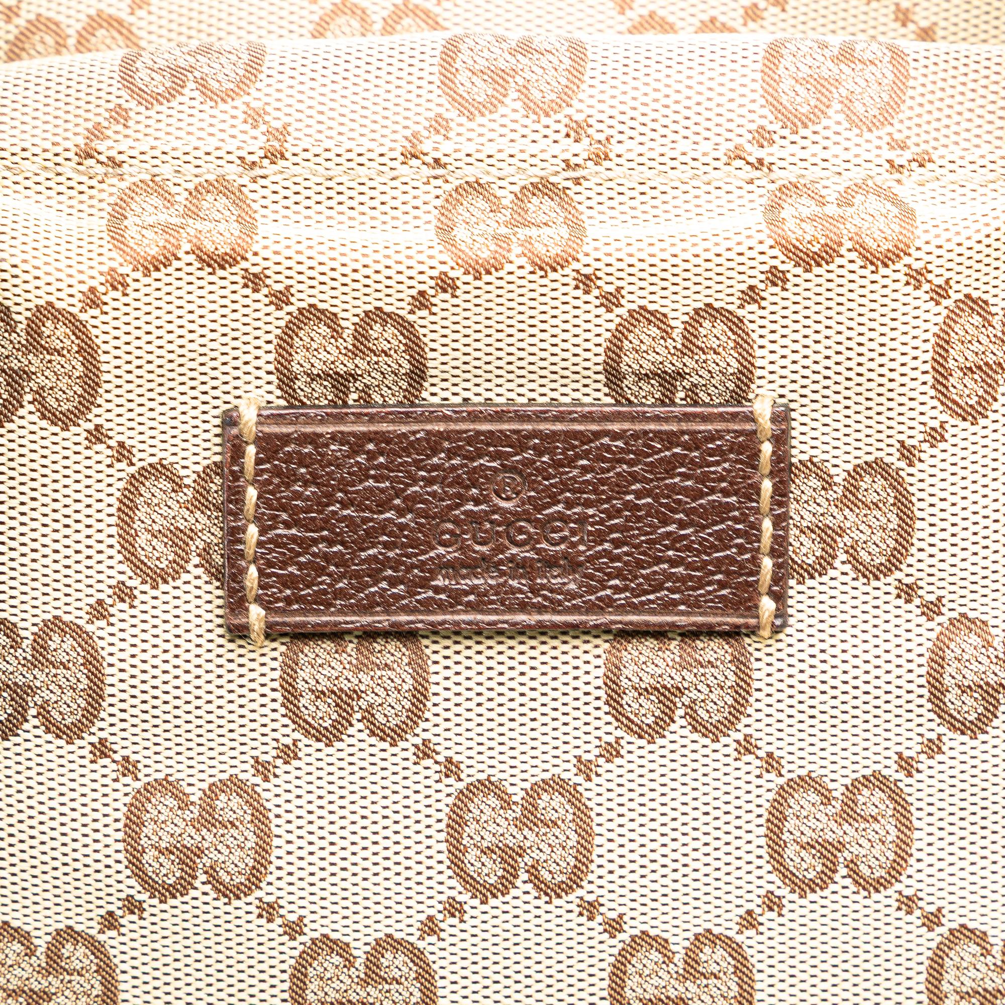 Gucci GG Canvas Web Tote