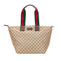 Gucci GG Canvas Web Tote