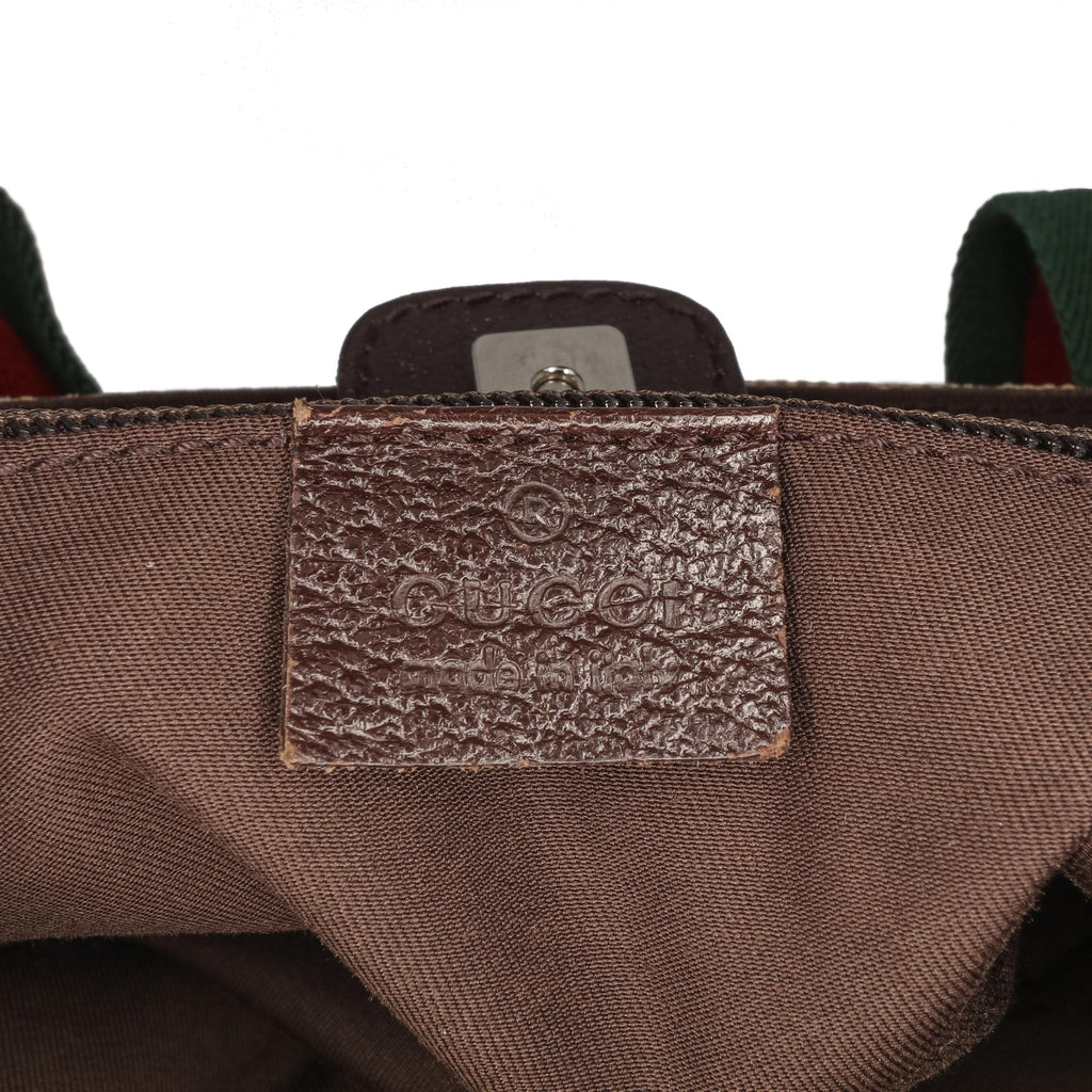 Gucci GG Canvas Web Tote