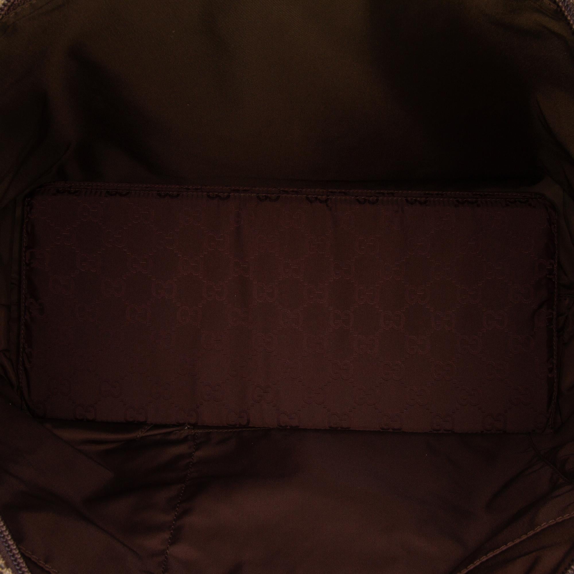 Gucci GG Canvas Web Tote