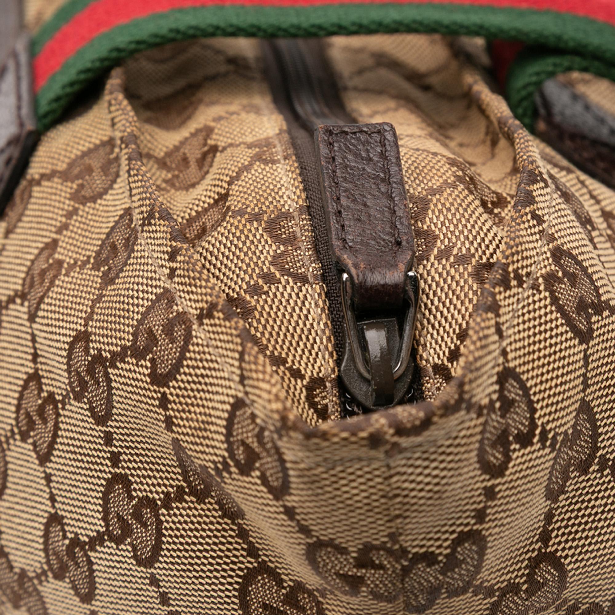 Gucci GG Canvas Web Tote