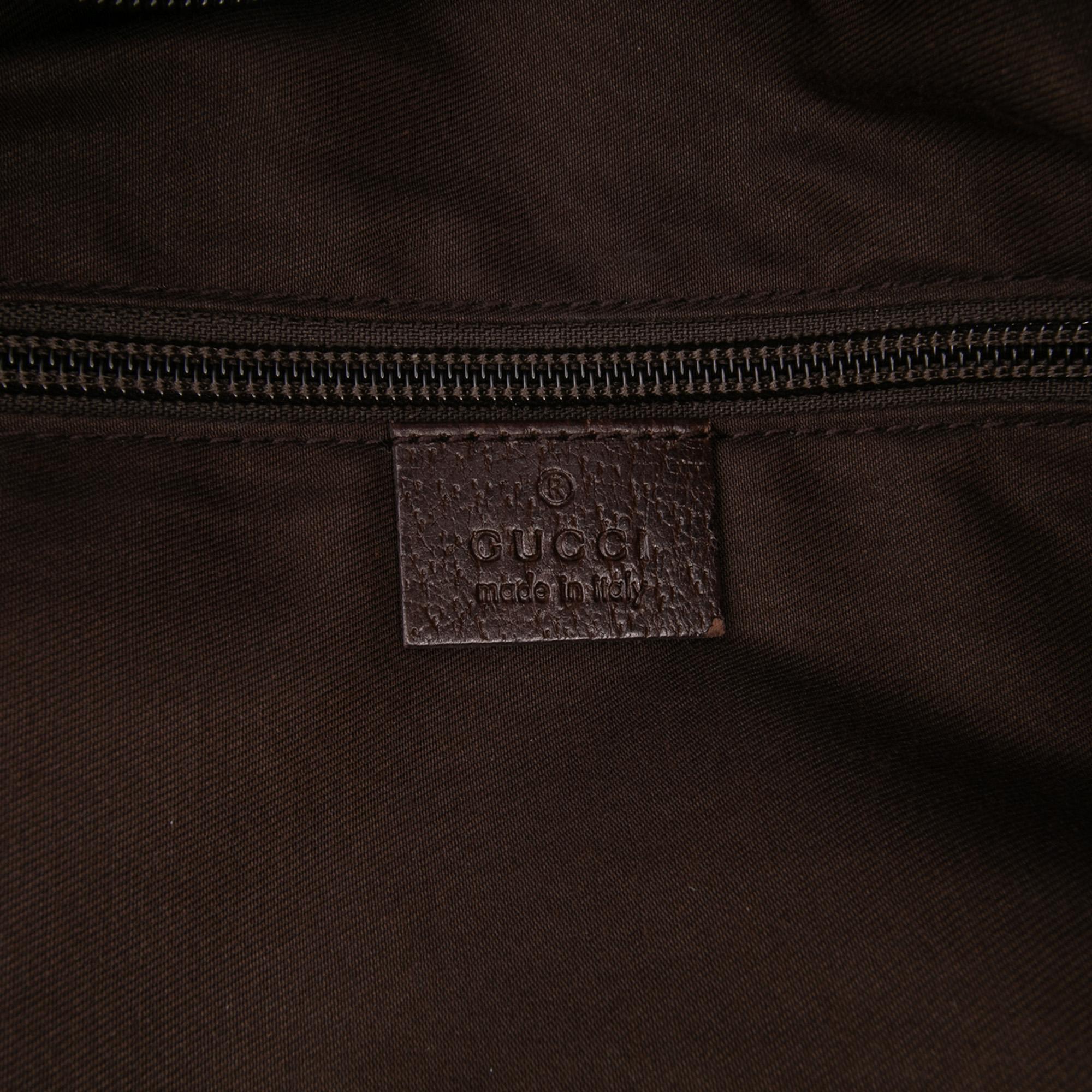 Gucci GG Canvas Web Tote
