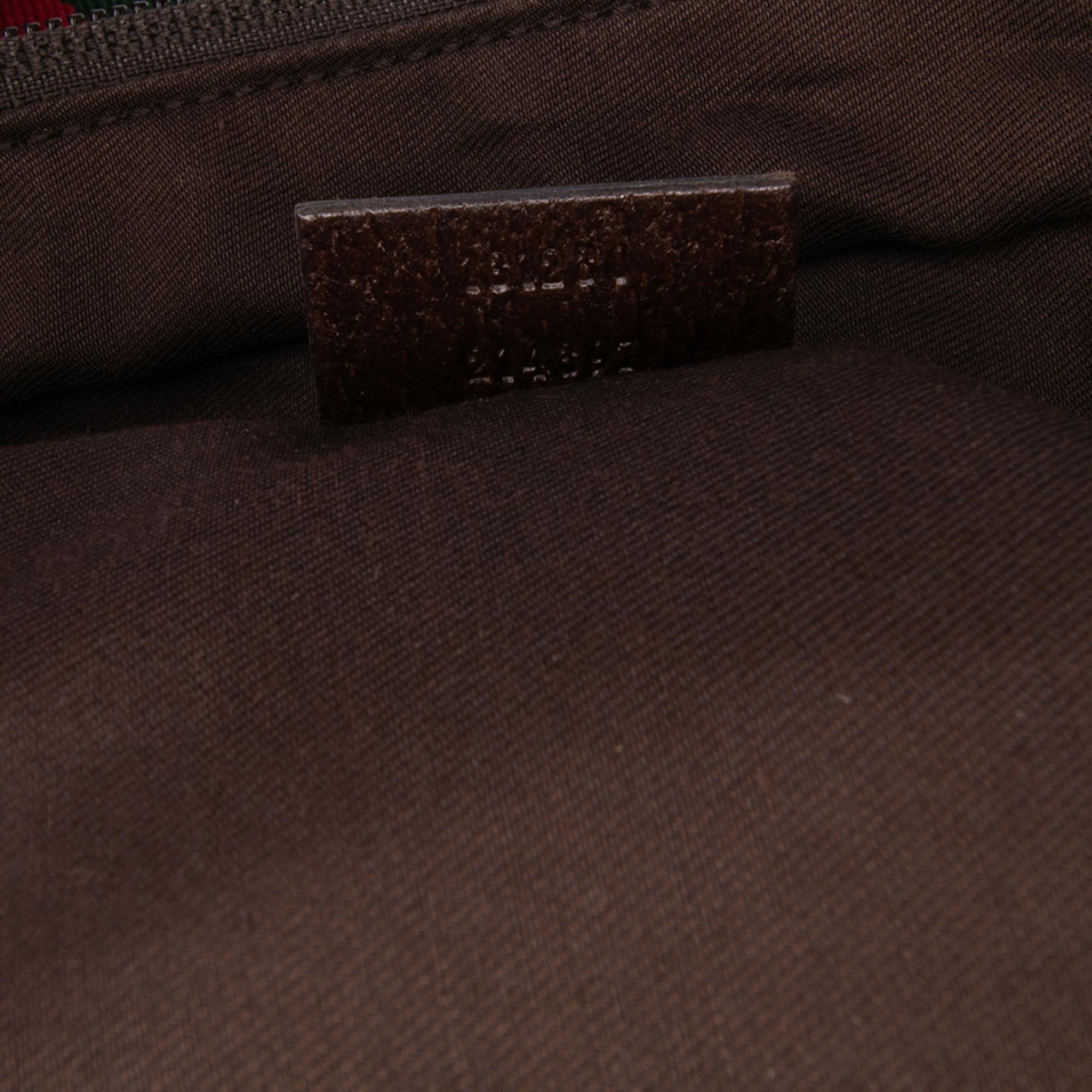 Gucci GG Canvas Web Tote
