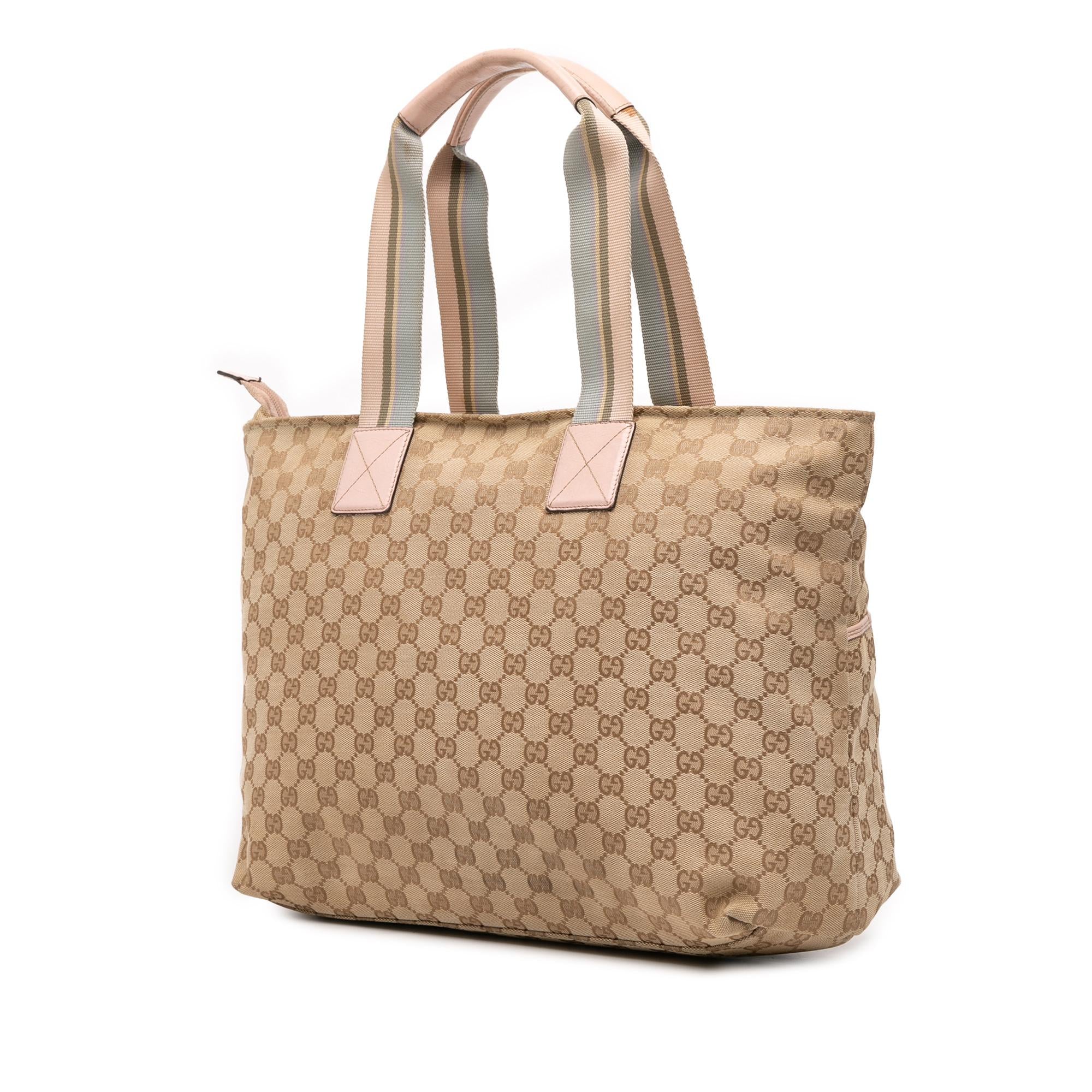 Gucci GG Canvas Web Tote