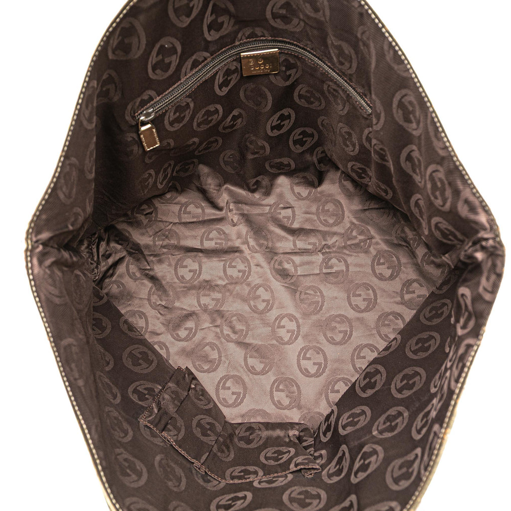 Gucci GG Canvas Web Tote