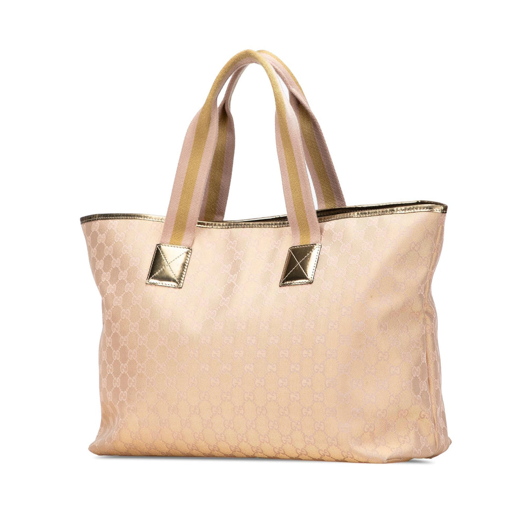 Gucci GG Canvas Web Tote