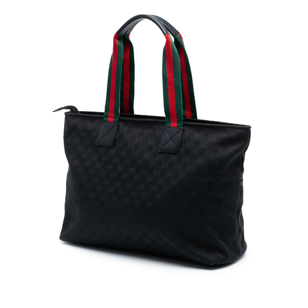 Gucci GG Canvas Web Tote