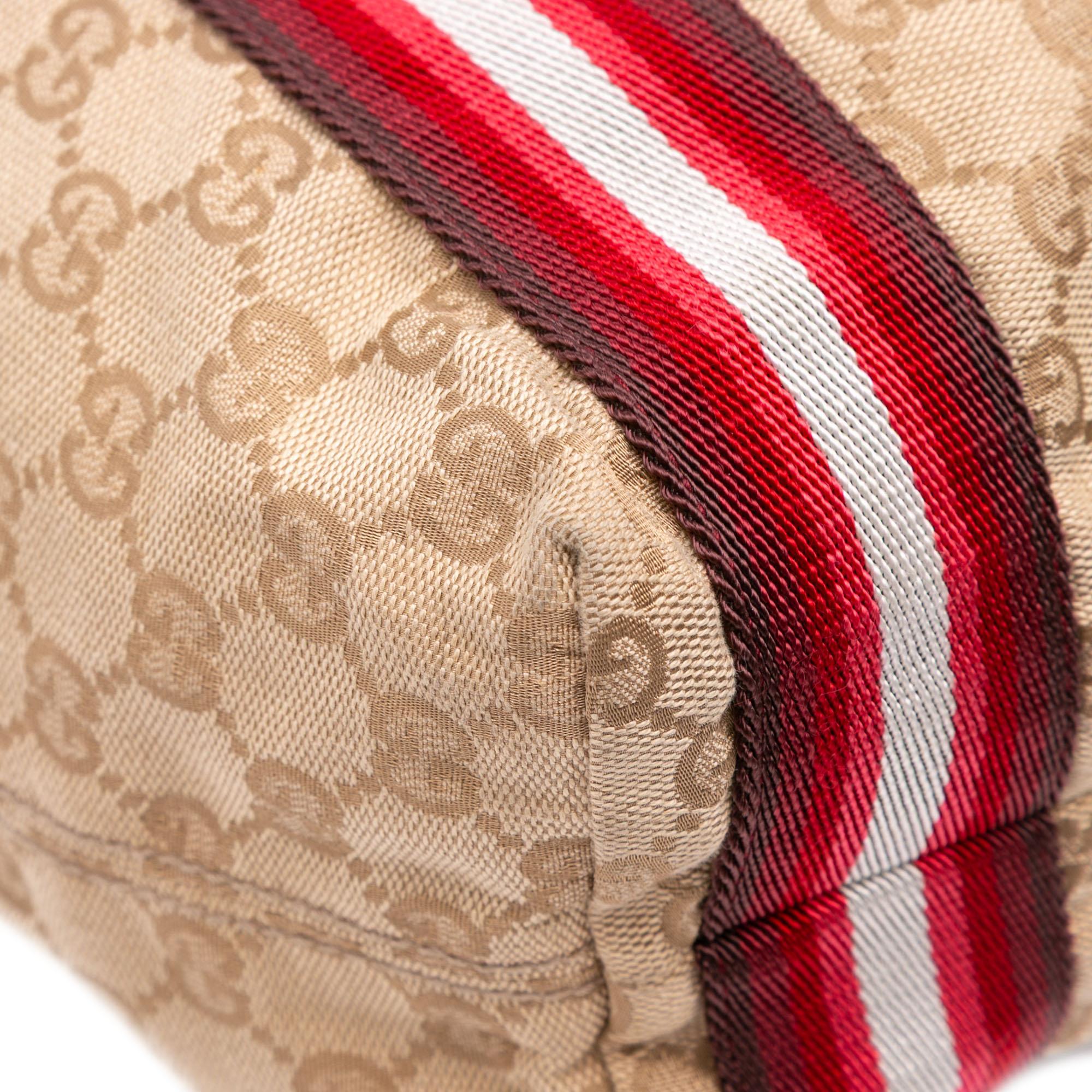 Gucci GG Canvas Web Tote