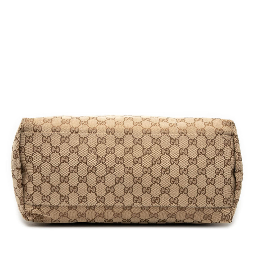 Gucci GG Canvas Web Tote