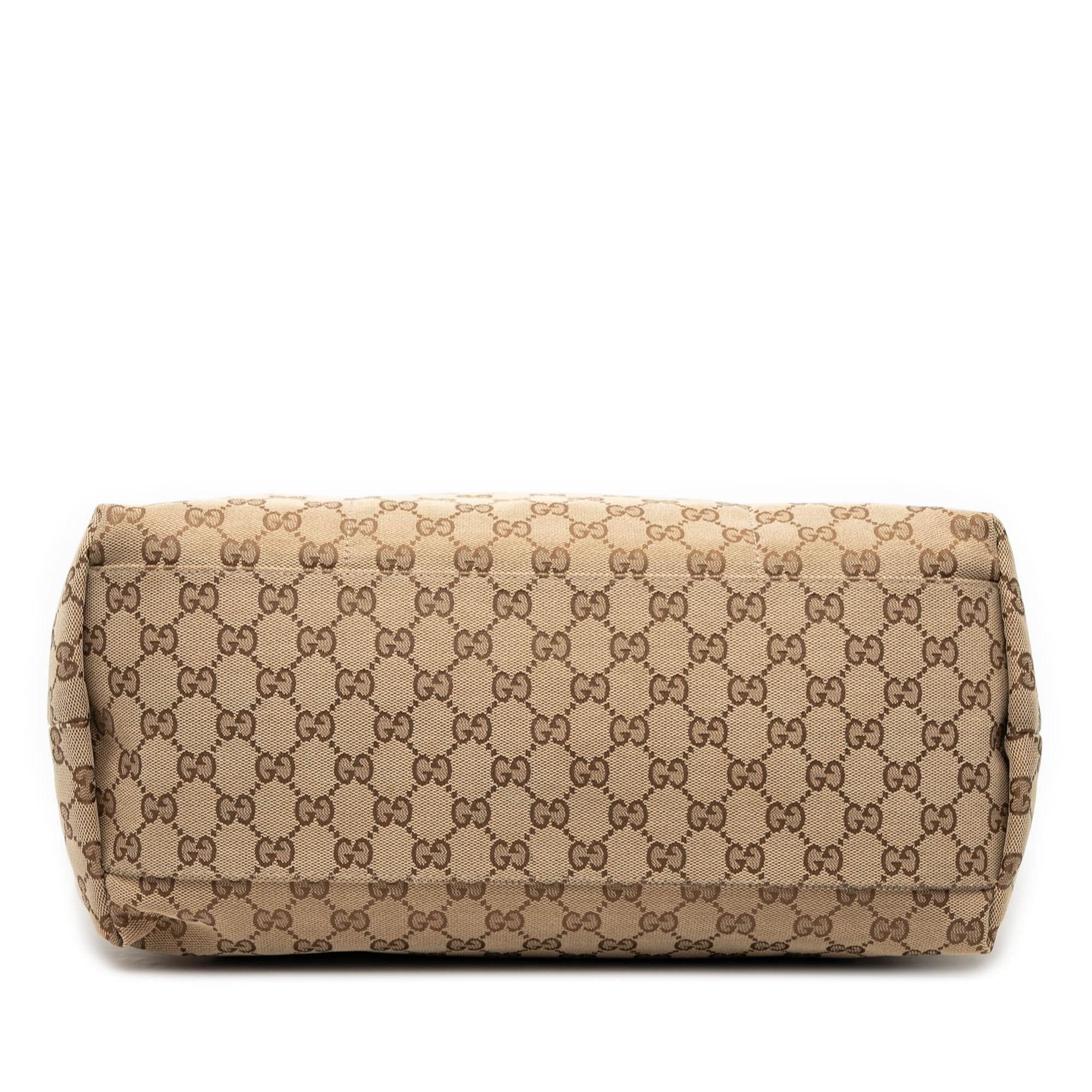 Gucci GG Canvas Web Tote