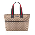 Gucci GG Canvas Web Tote