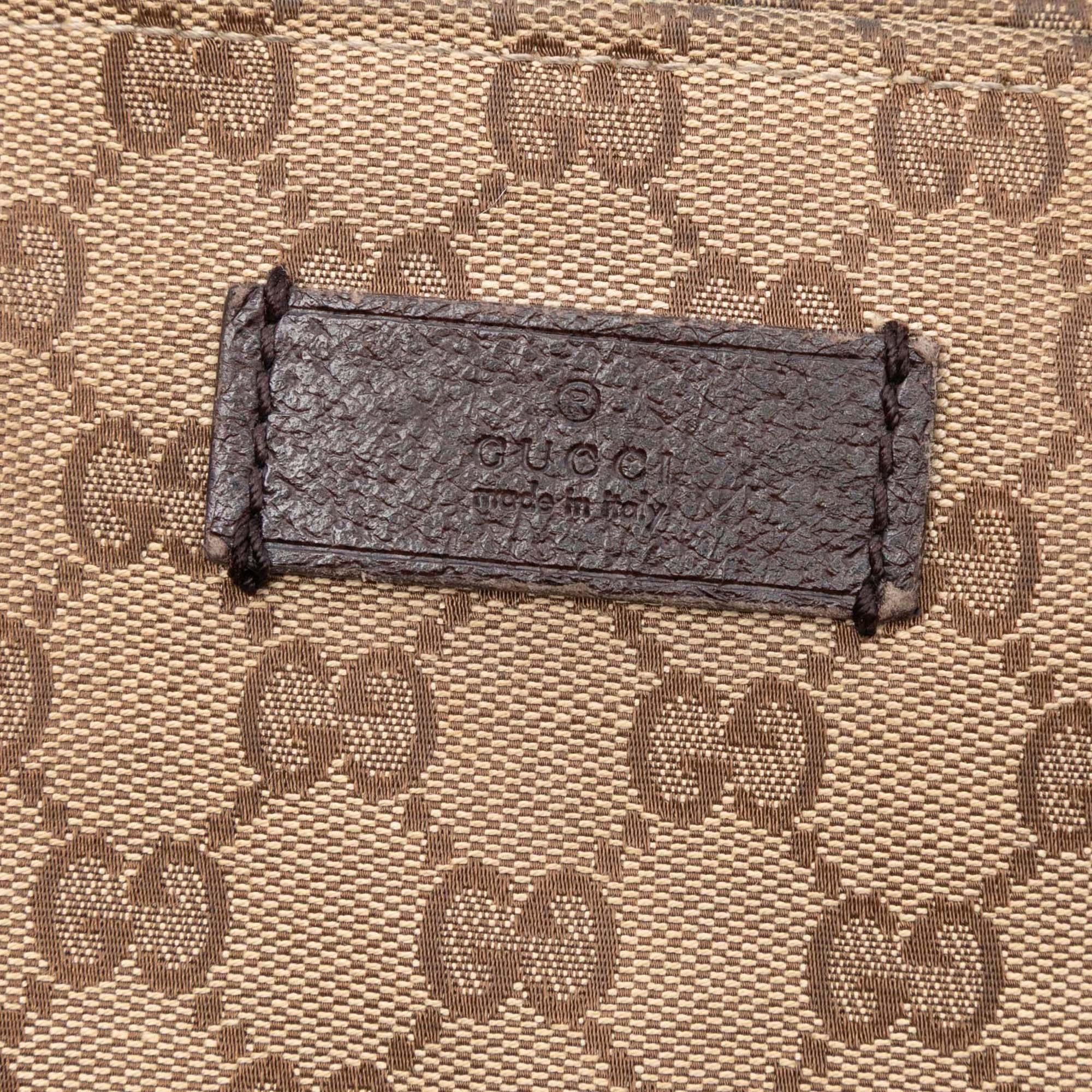 Gucci GG Canvas Web Tote