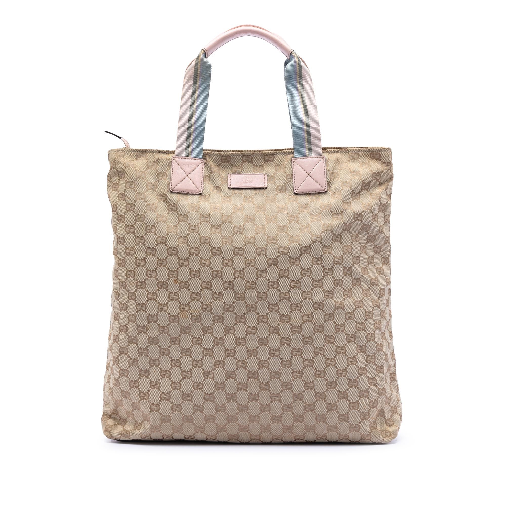 Gucci GG Canvas Web Tote