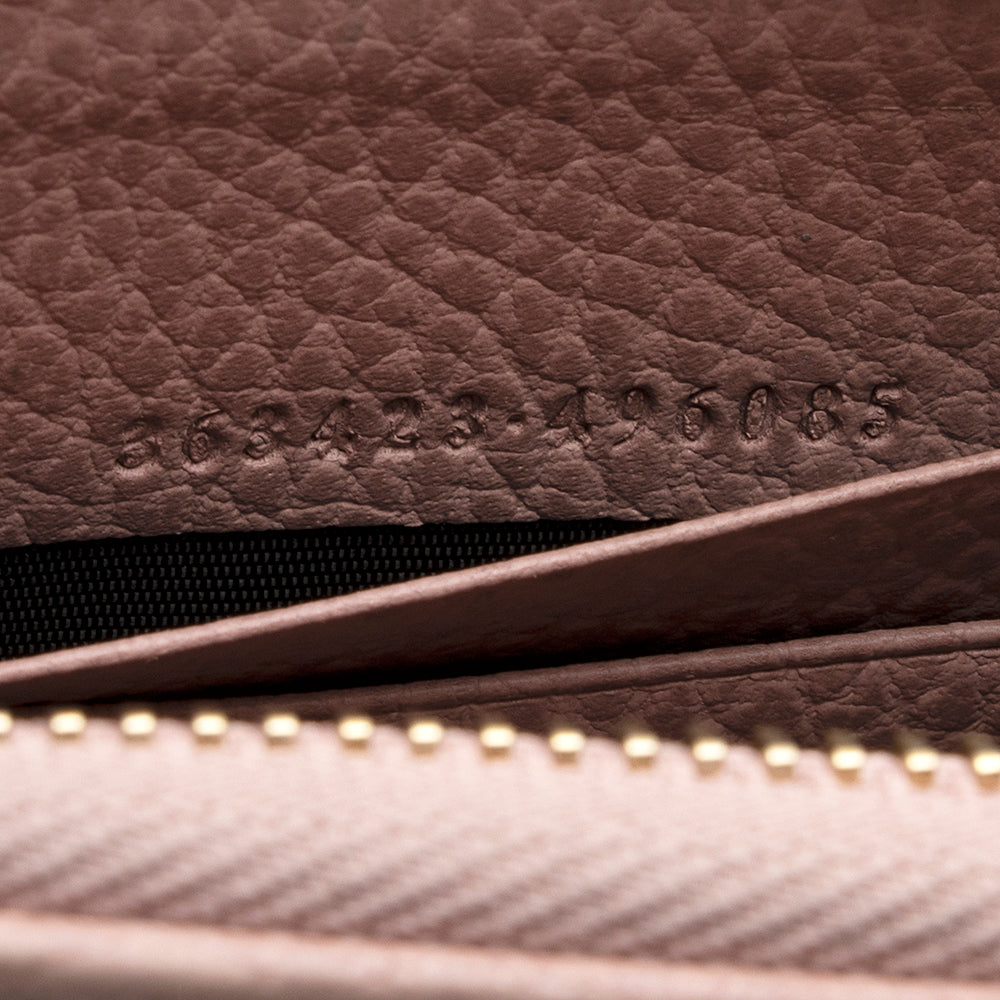 Gucci Gucci Canvas Zip Around Wallet (SHF-18686)
