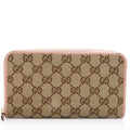 Gucci Gucci Canvas Zip Around Wallet (SHF-18686)