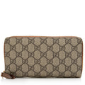 Gucci Gucci Canvas Zip Around Wallet (SHF-21220)