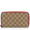 Gucci GG Canvas Zip Around Wallet (SHF-pjF8AV)