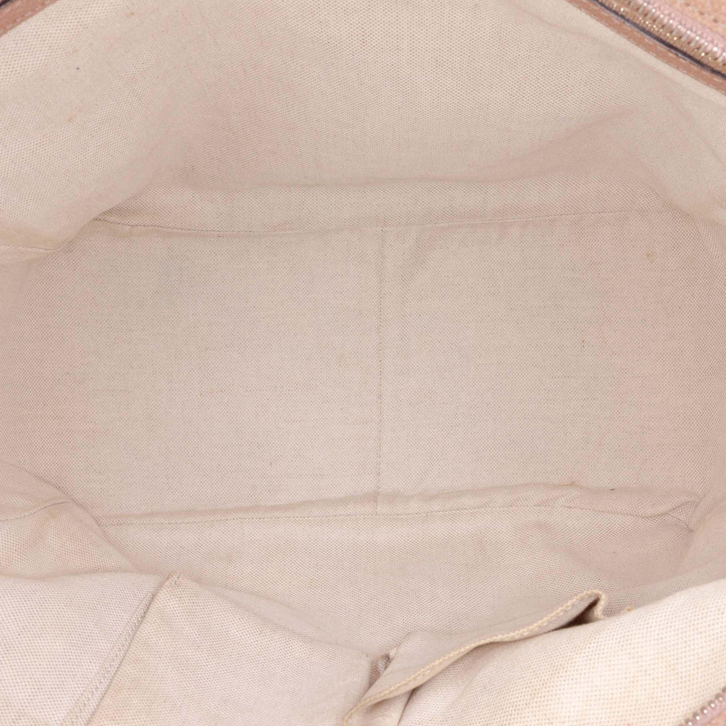 Gucci GG Canvas and Leather Bree Tote