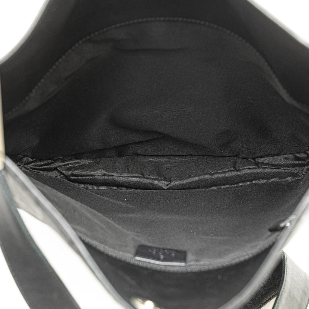 Gucci GG Canvas and Leather Shoulder Bag