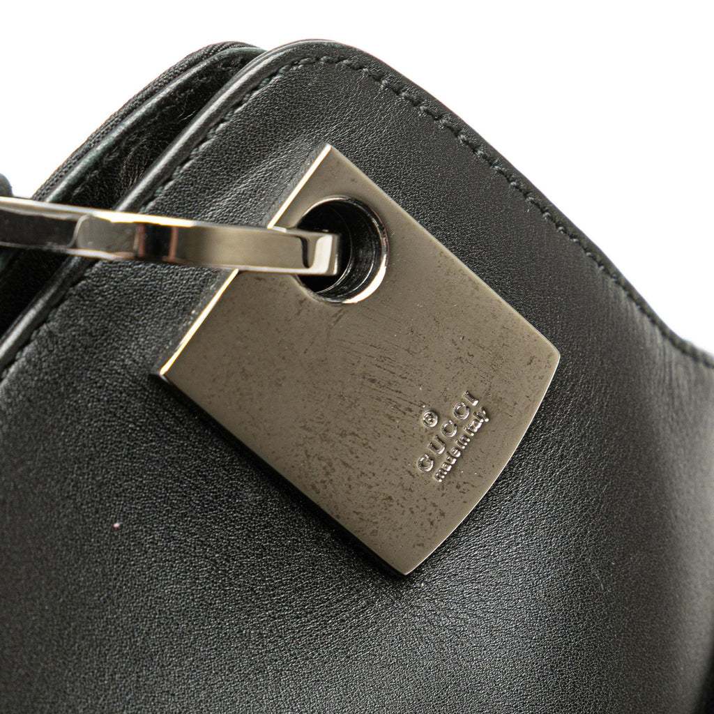 Gucci GG Canvas and Leather Shoulder Bag