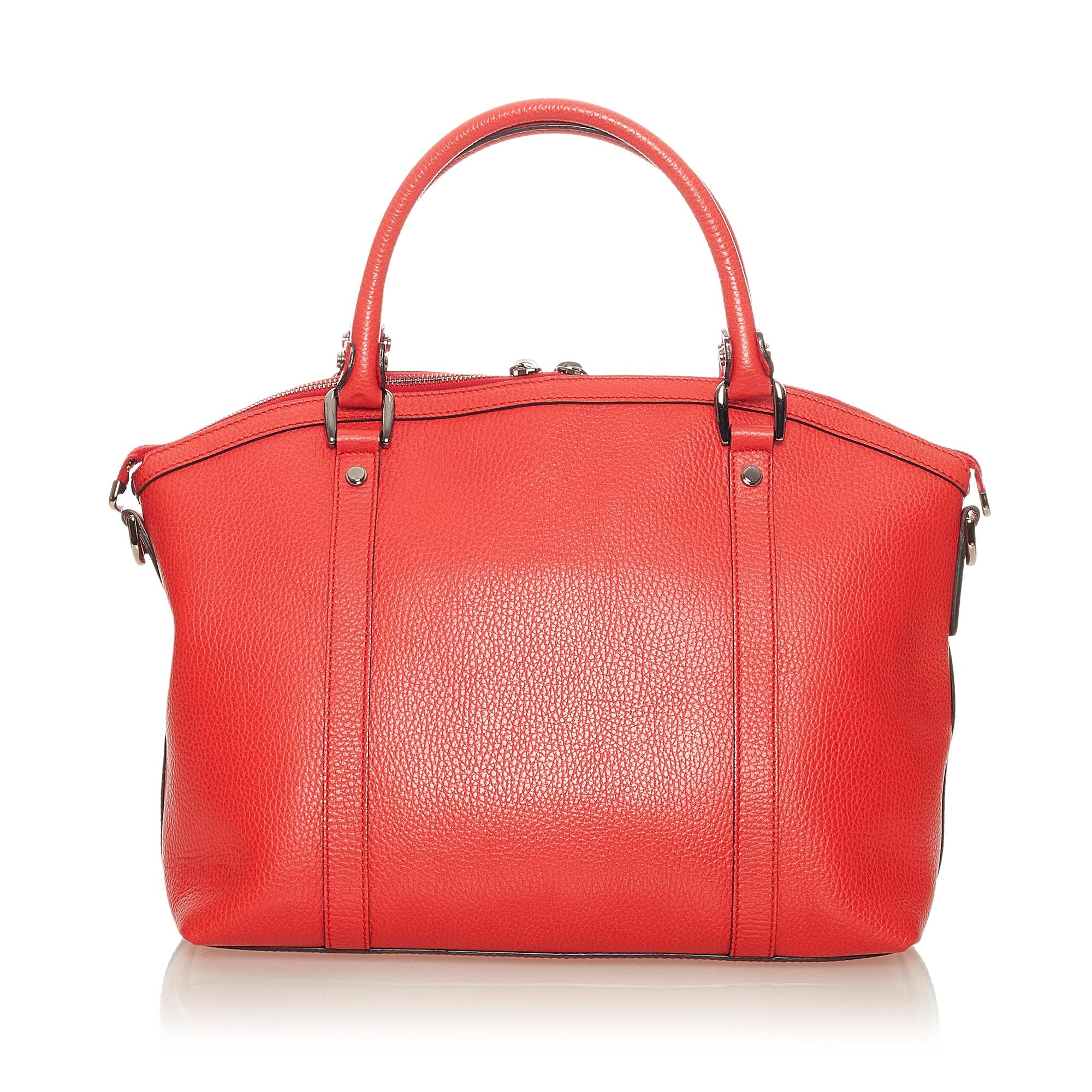 Gucci Gucci Charm Dome Leather Handbag (SHG-27273)