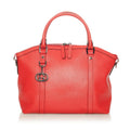 Gucci Gucci Charm Dome Leather Handbag (SHG-27273)