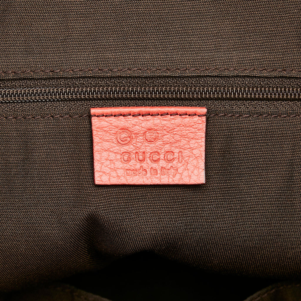 Gucci GG Charm Dome Leather Handbag (SHG-jqBZuV)