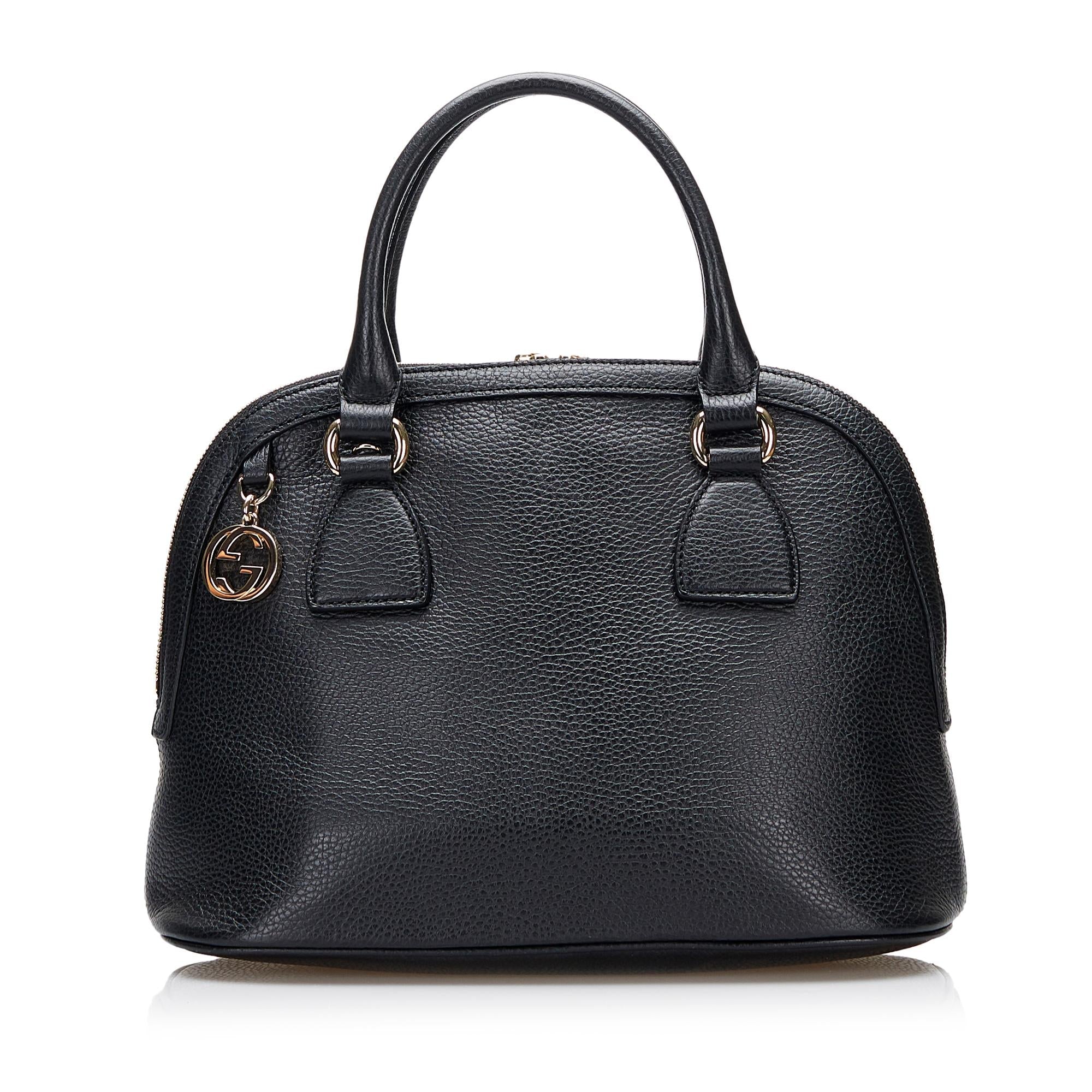 Gucci GG Charm Dome Satchel (SHG-MjrXc4)