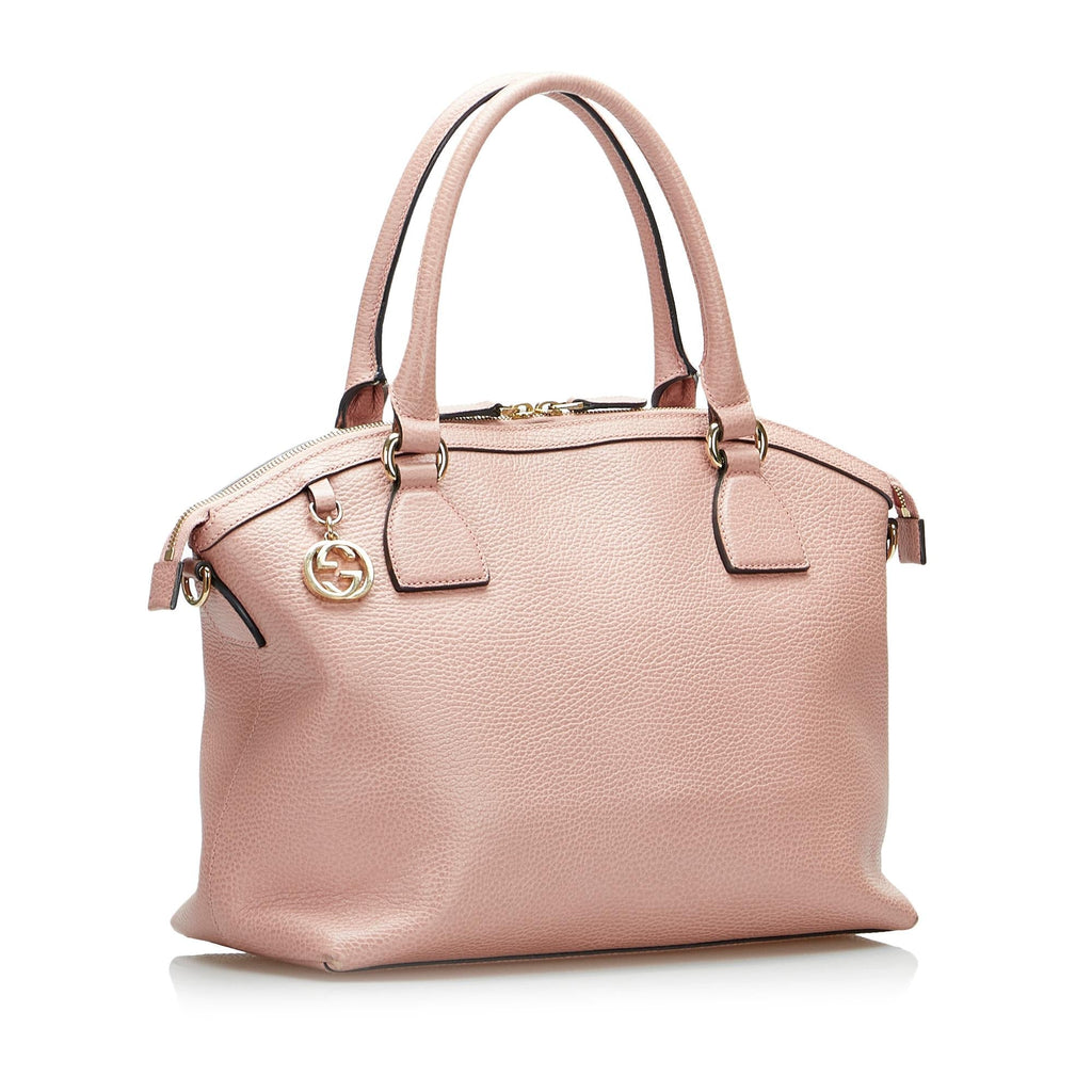 Gucci GG Charm Dome Satchel (SHG-aBjhD5)