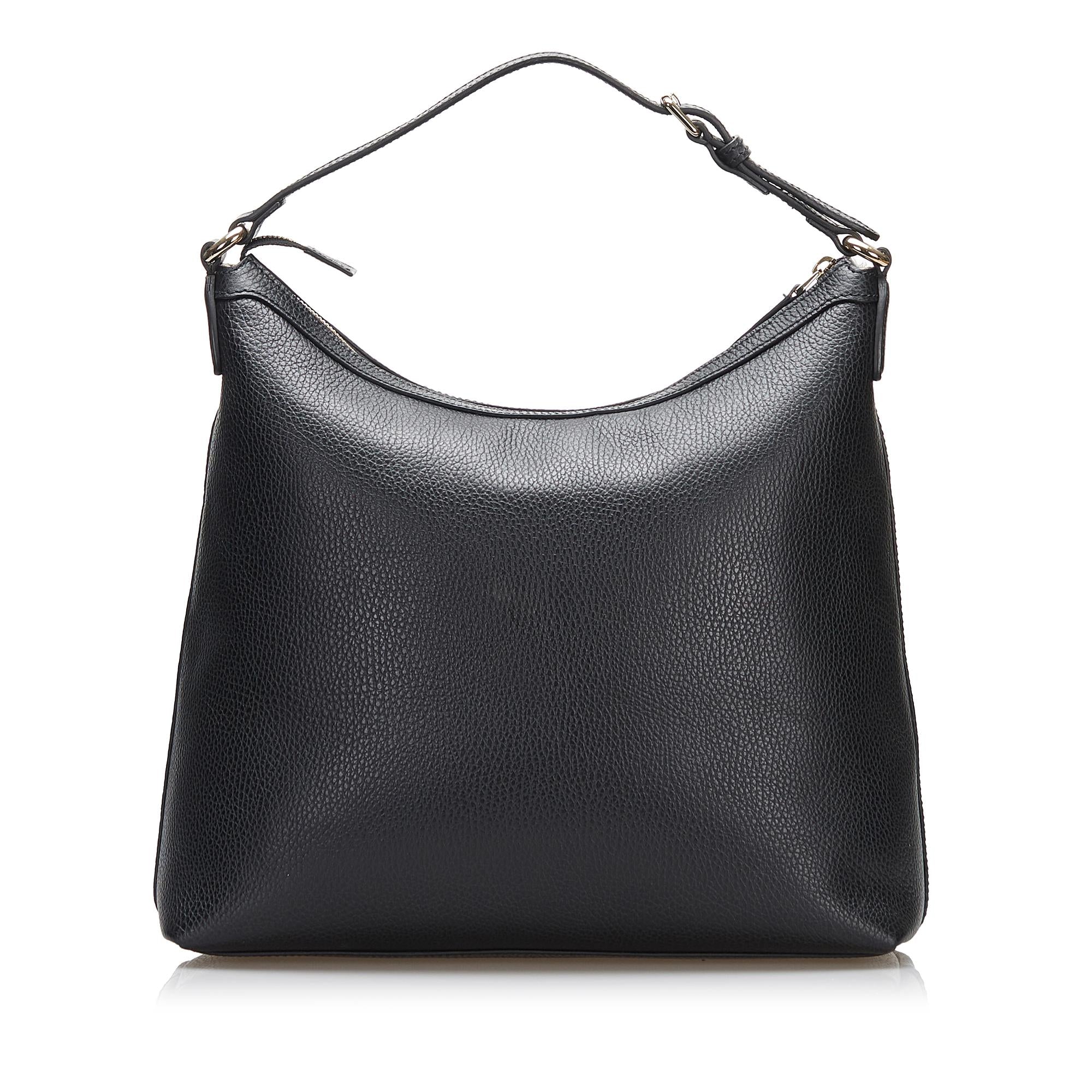 Gucci GG Charm Leather Tote (SHG-36792)