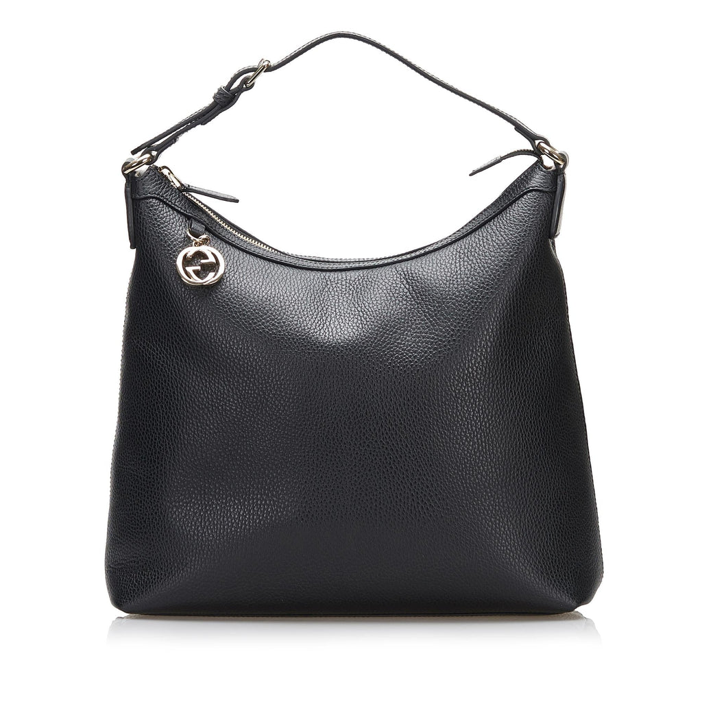 Gucci GG Charm Leather Tote (SHG-36792)