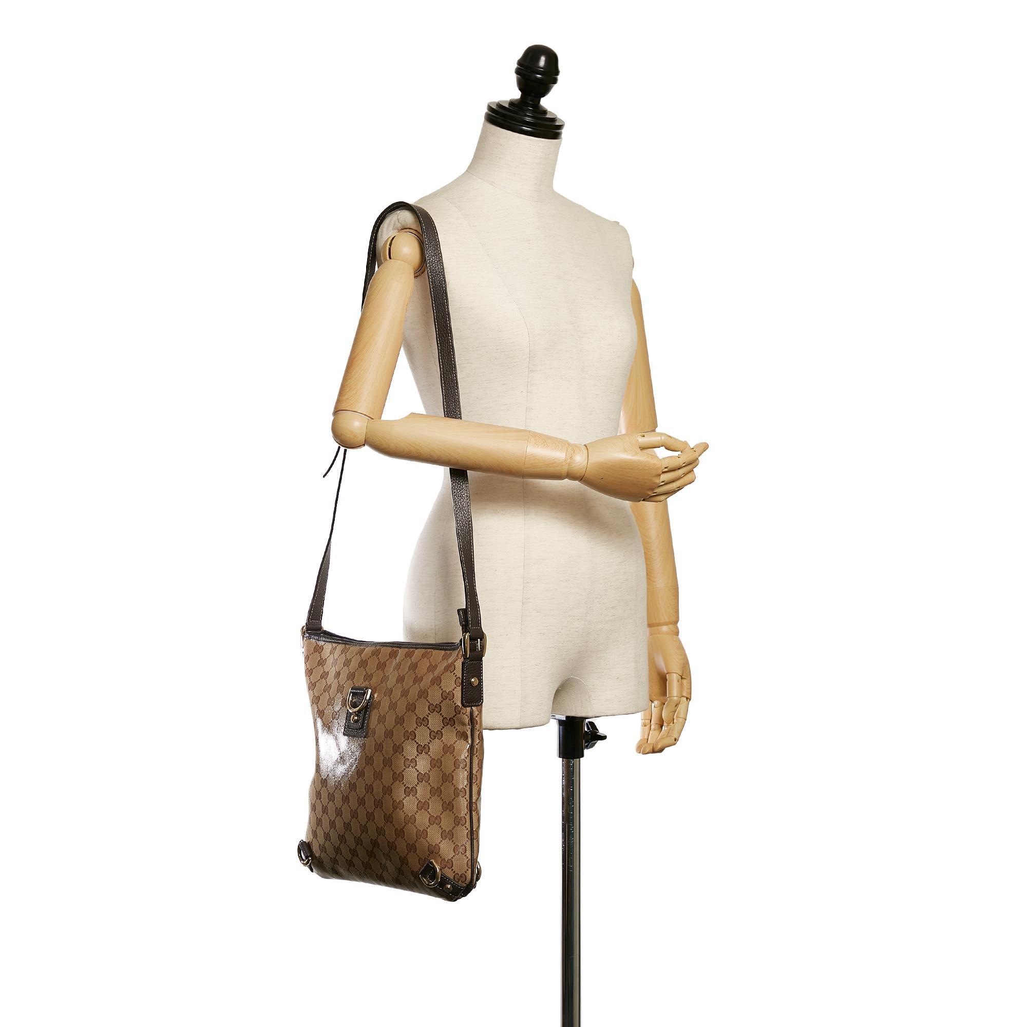 Gucci Gucci Crystal Abbey Crossbody Bag (SHG-32749)