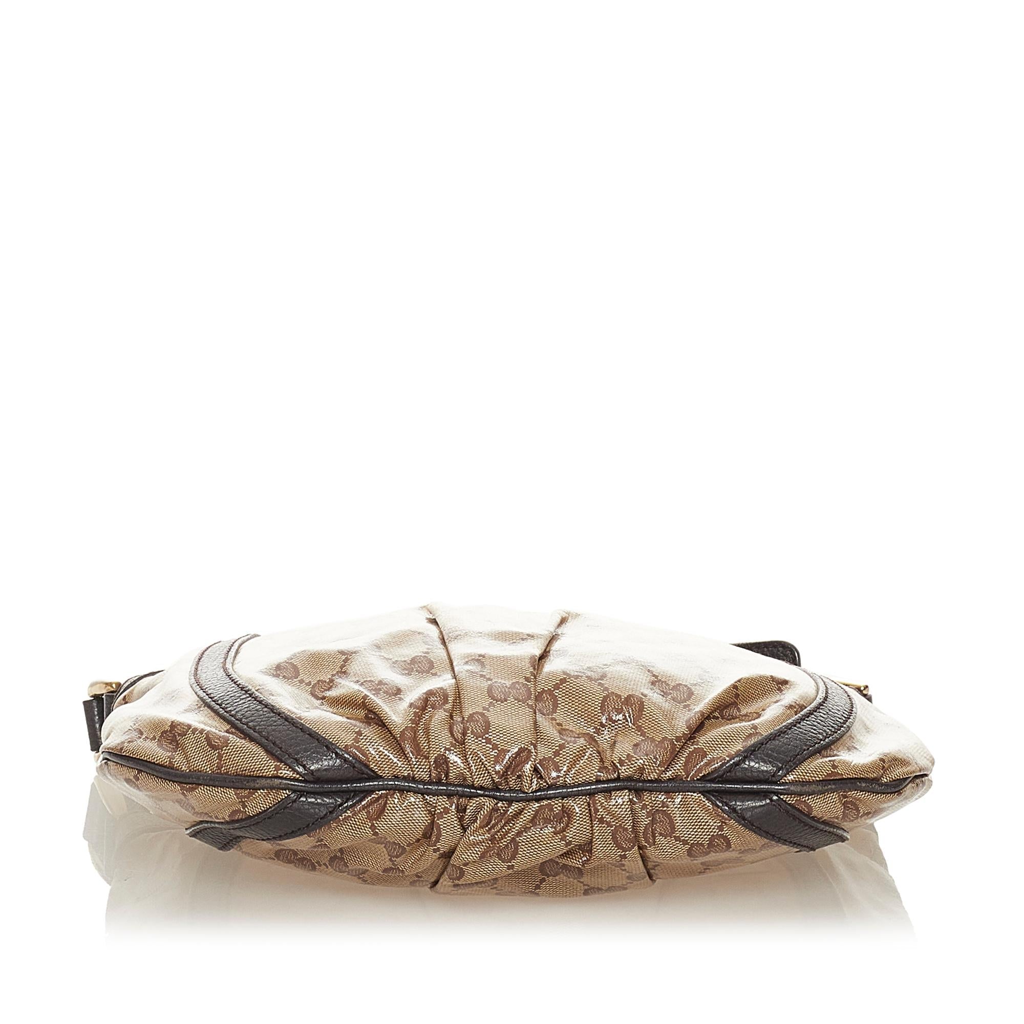 Gucci Gucci Crystal Abbey D-Ring Crossbody Bag (SHG-27543)