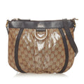 Gucci Gucci Crystal Abbey D-Ring Crossbody Bag (SHG-27543)
