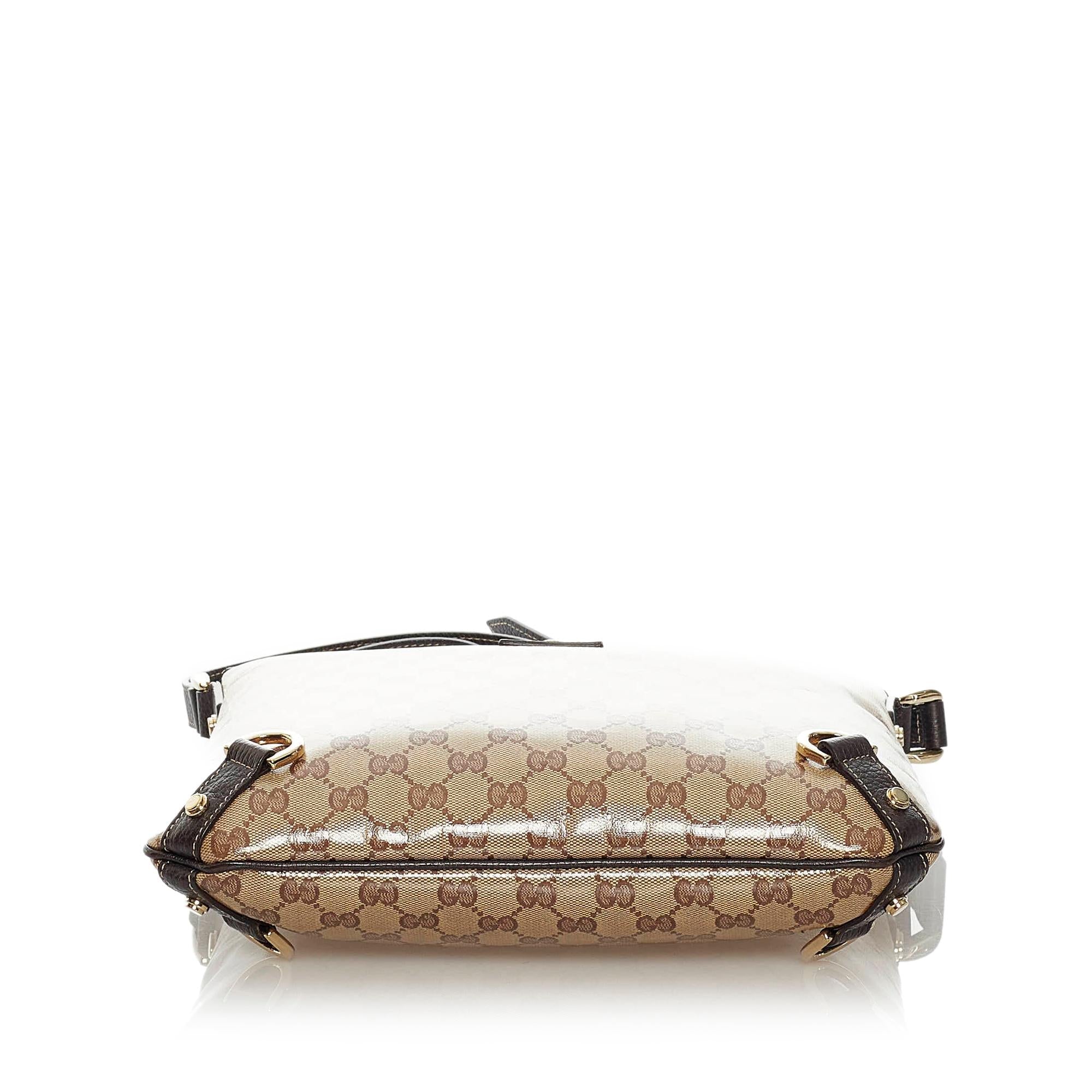 Gucci Gucci Crystal Abbey D-Ring Crossbody Bag (SHG-28681)