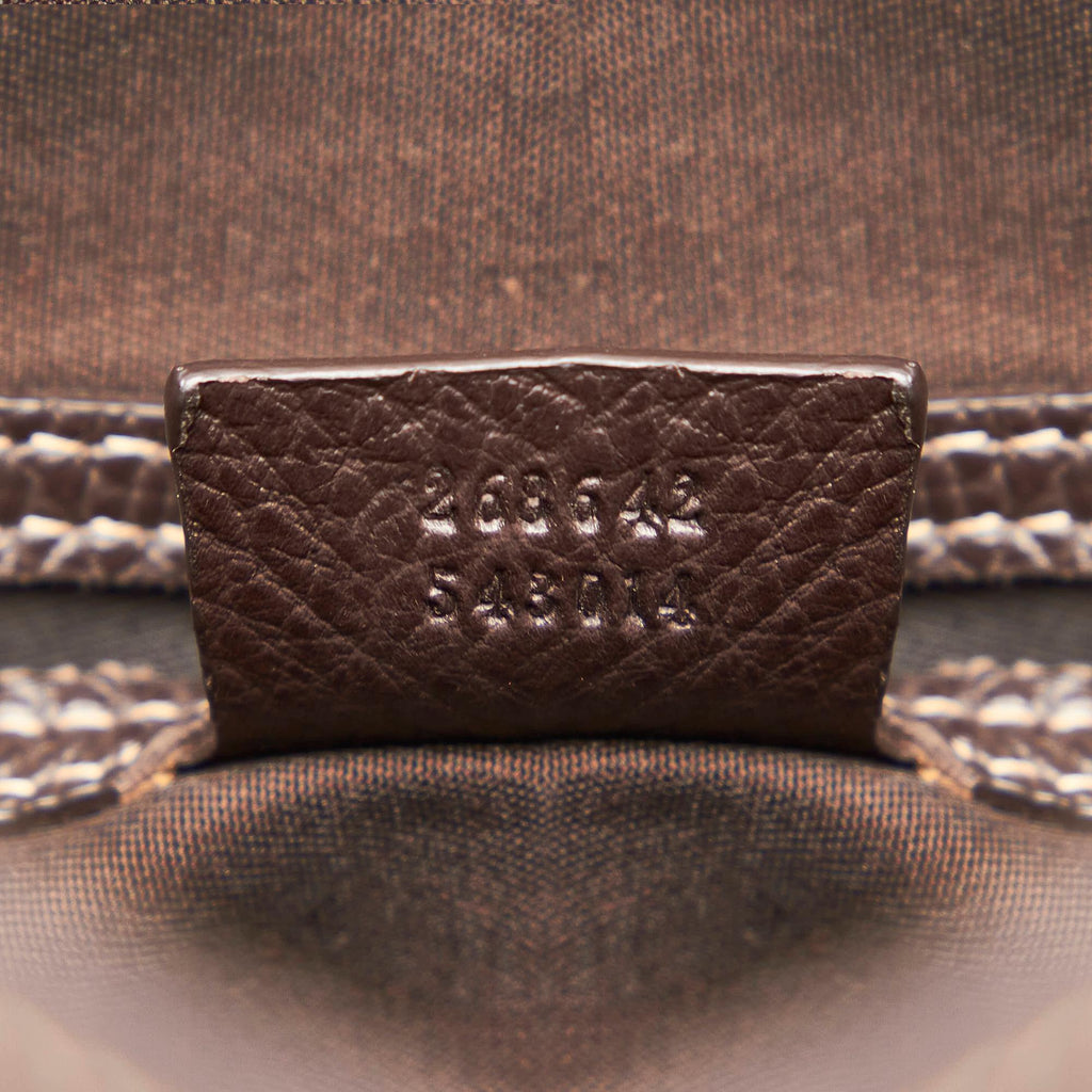 Gucci Gucci Crystal Abbey D-Ring Crossbody Bag (SHG-28681)
