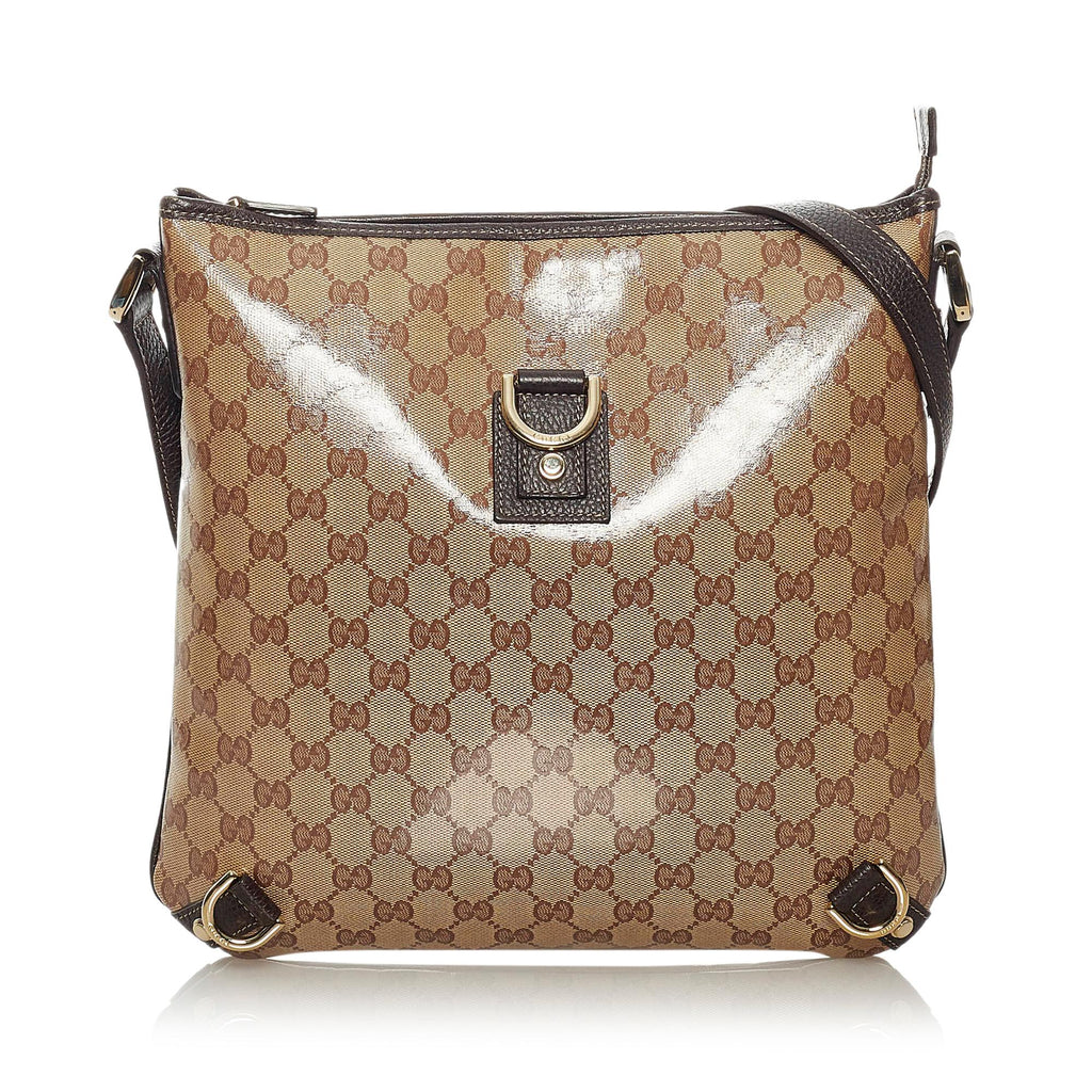 Gucci Gucci Crystal Abbey D-Ring Crossbody Bag (SHG-28681)