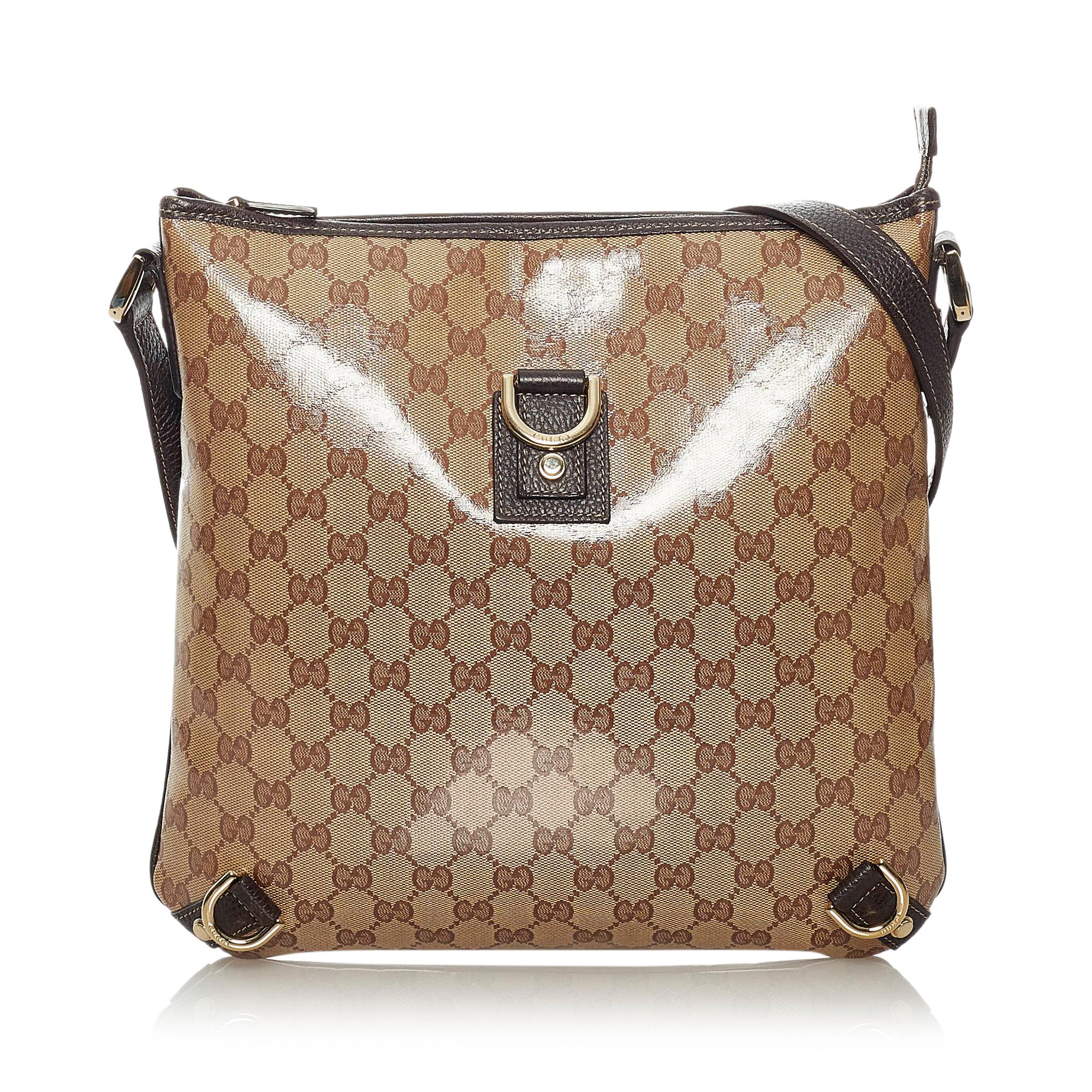 Gucci Gucci Crystal Abbey D-Ring Crossbody Bag (SHG-28681)