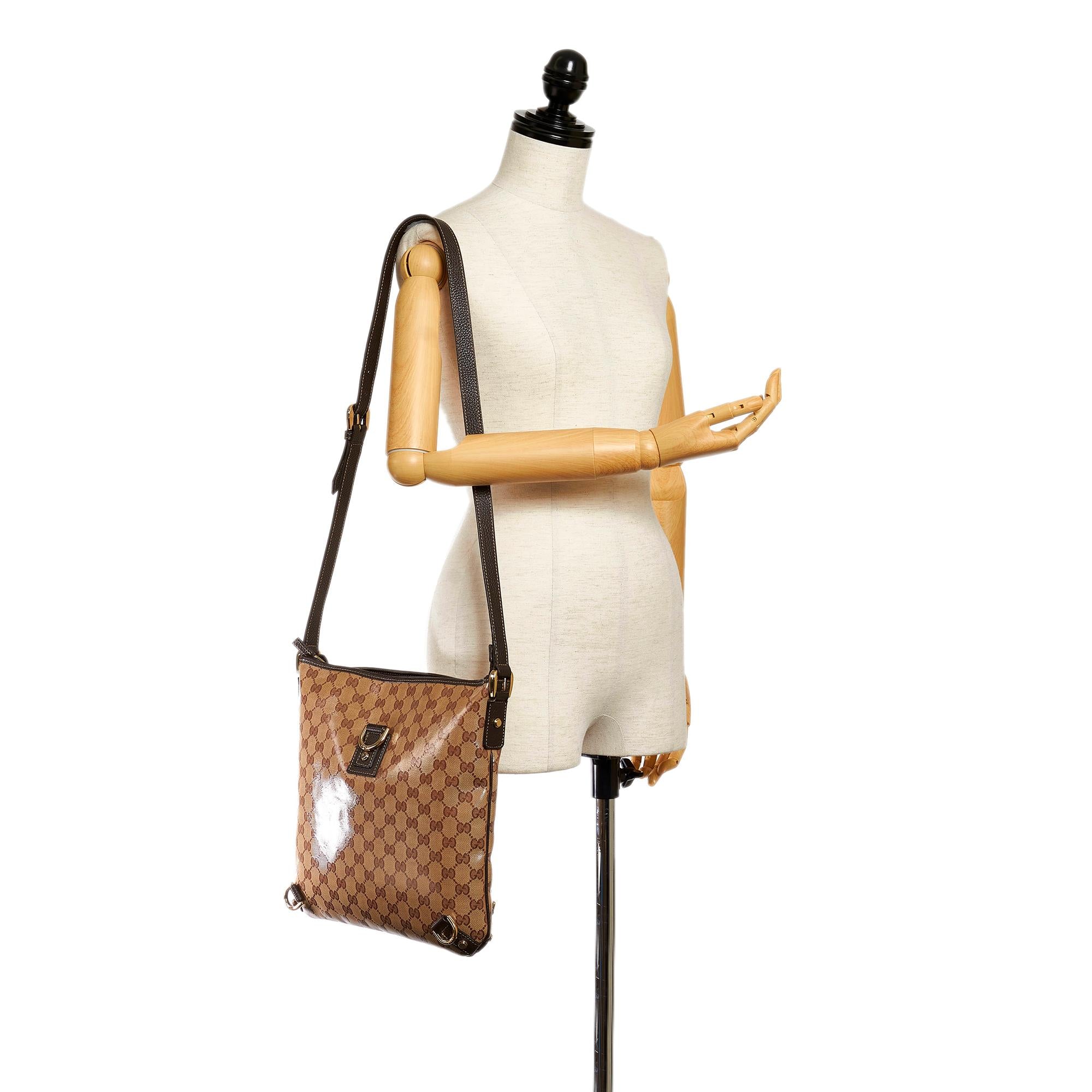 Gucci Gucci Crystal Abbey D-Ring Crossbody Bag (SHG-28681)