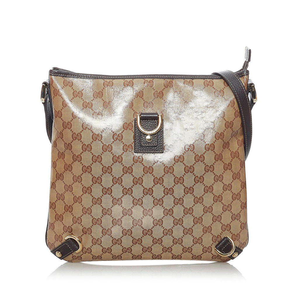 Gucci Gucci Crystal Abbey D-Ring Crossbody Bag (SHG-30153)