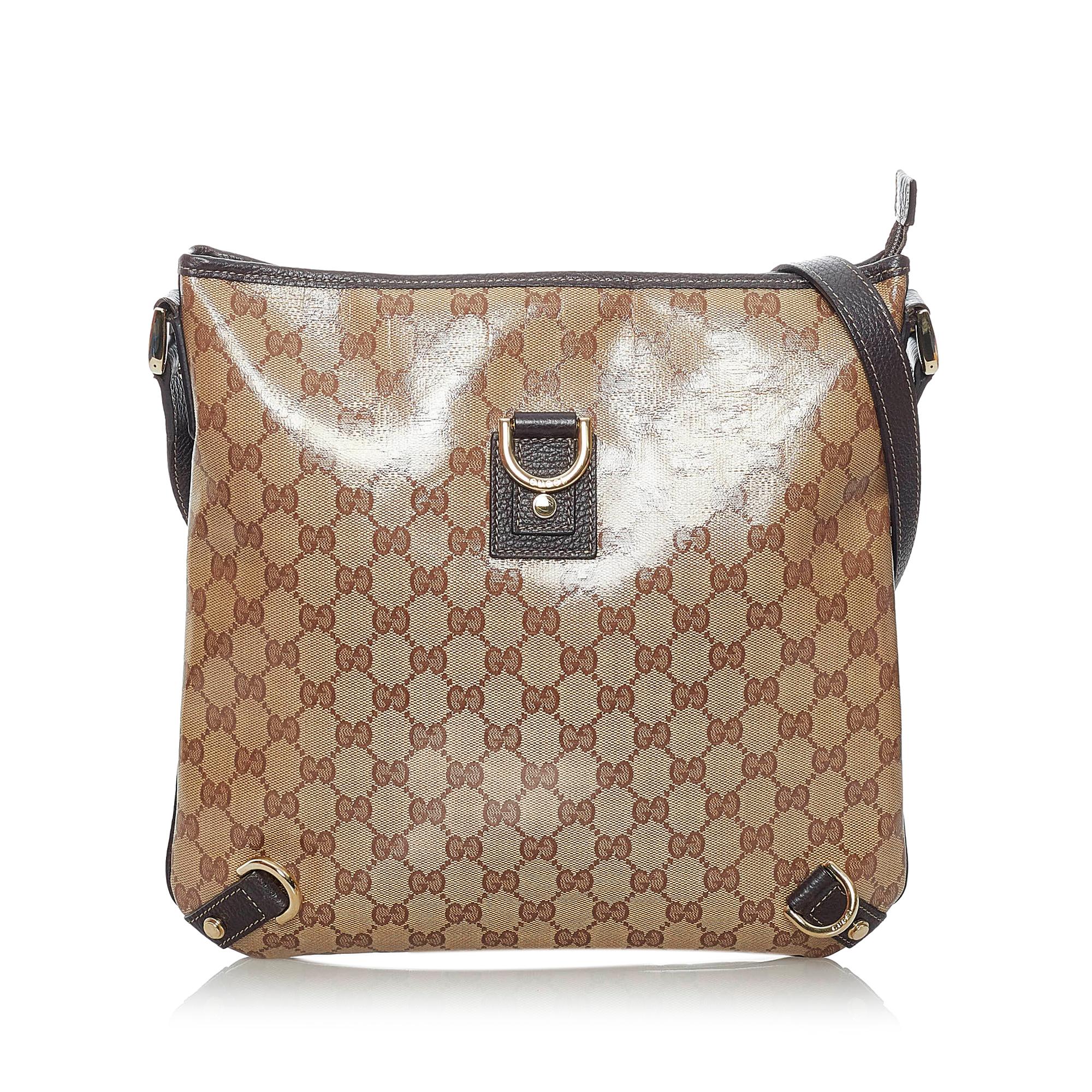 Gucci Gucci Crystal Abbey D-Ring Crossbody Bag (SHG-30153)