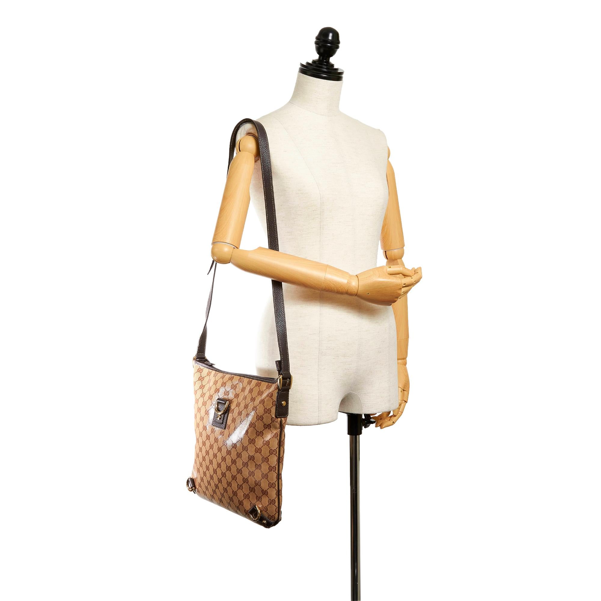 Gucci Gucci Crystal Abbey D-Ring Crossbody Bag (SHG-30153)